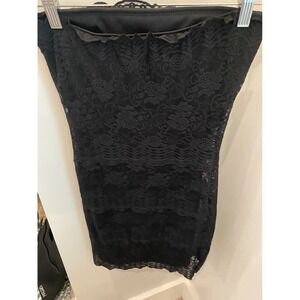 Womens Mixx26 black lace dress‎ S